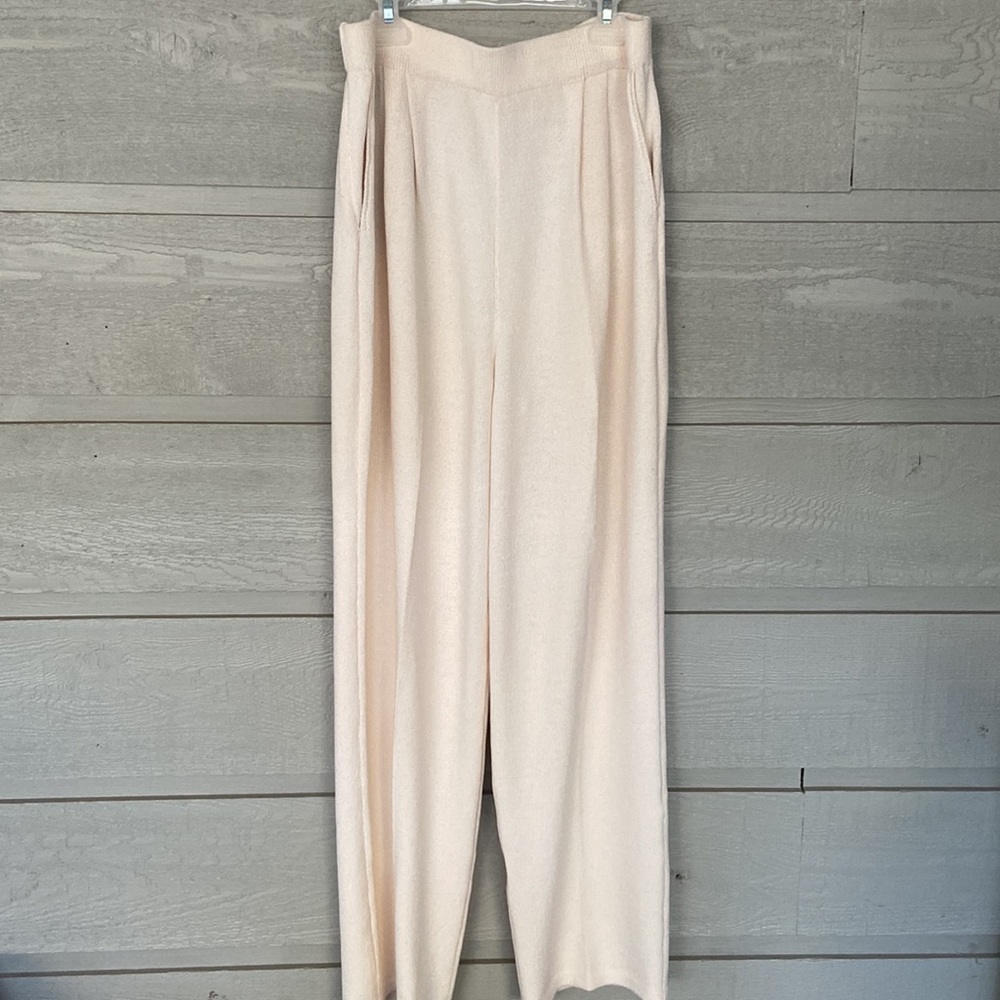 St. John Basic Knit Pants Cream